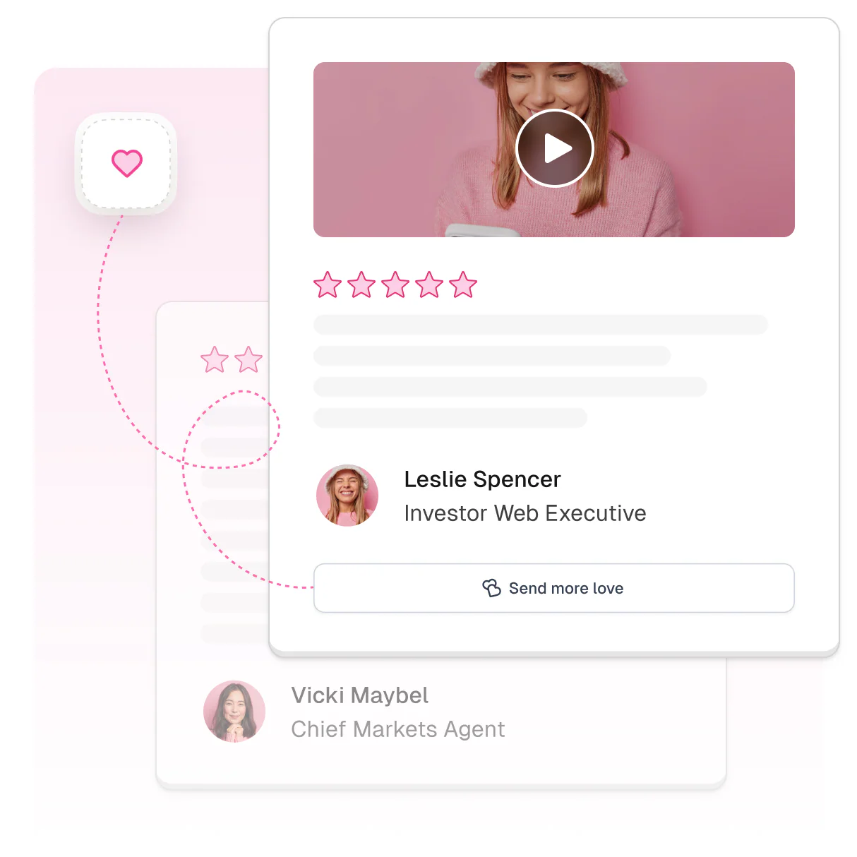 Wall of Love testimonial collection interface